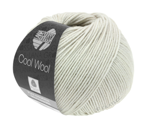 Cool wool 100% merino - muslinggrå